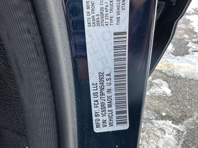 2023 RAM 1500 LARAM 1C6SRFJT9PN540932