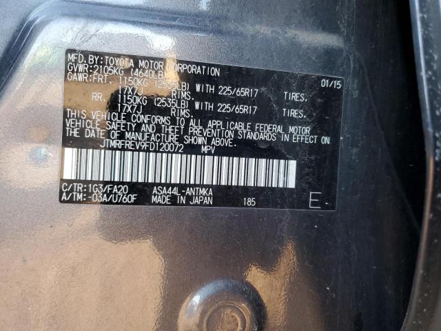 2015 TOYOTA RAV4 XLE - JTMRFREV9FD120072