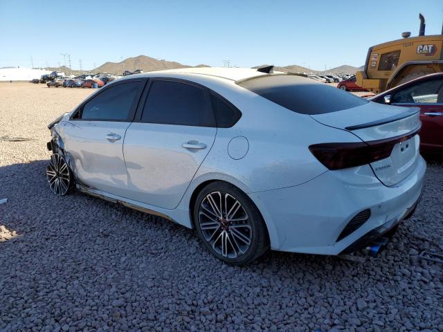 KIA FORTE GT 2023 white  gas 3KPF44AC5PE621296 photo #3