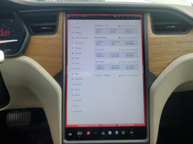 2020 TESLA MODEL S 5YJSA1E20LF397964