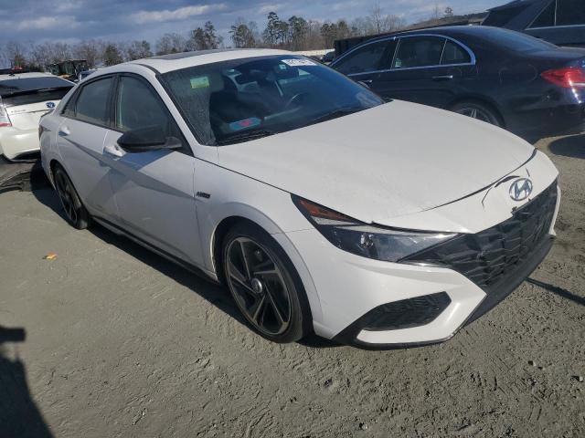 Vin: kmhlr4af9pu544587, lot: 42118415, hyundai elantra n line 20234