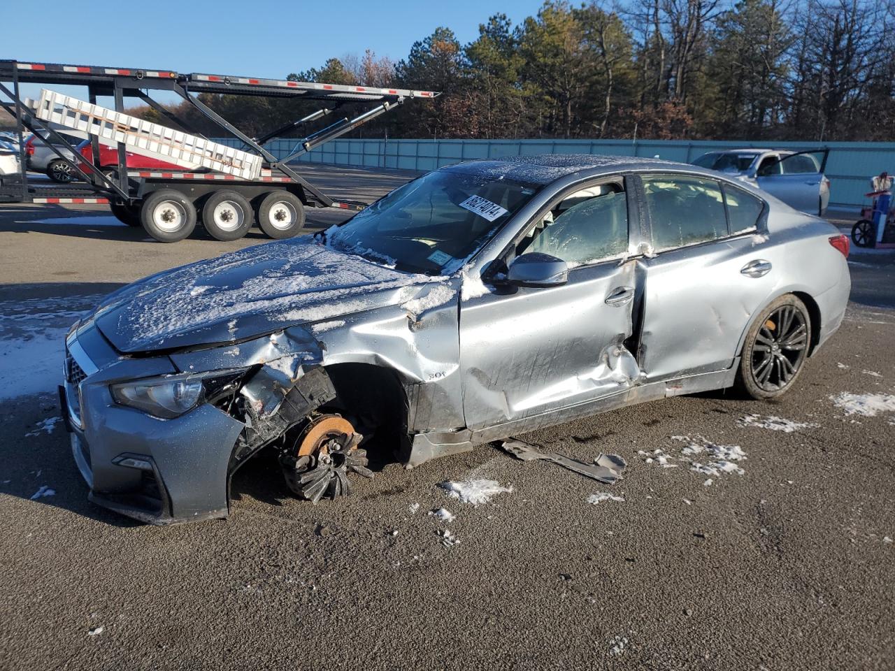  Salvage INFINITI Q50