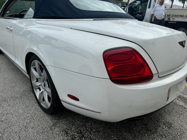 BENTLEY CONTINENTA 2008 white converti gas SCBDR33W08C056025 photo #4