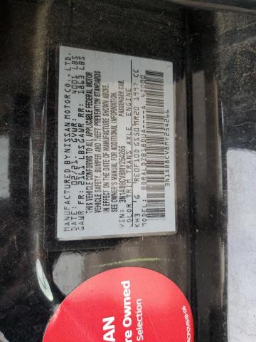 2021 NISSAN SENTRA SV 3N1AB8CV8MY254266