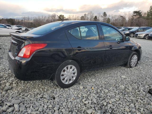 NISSAN VERSA S 2015 black sedan 4d gas 3N1CN7APXFL820202 photo #4