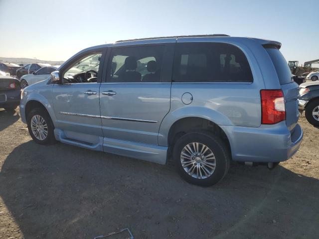 CHRYSLER TOWN & COU 2013 blue sports v flexible fuel 2C4RC1CG7DR711106 photo #3