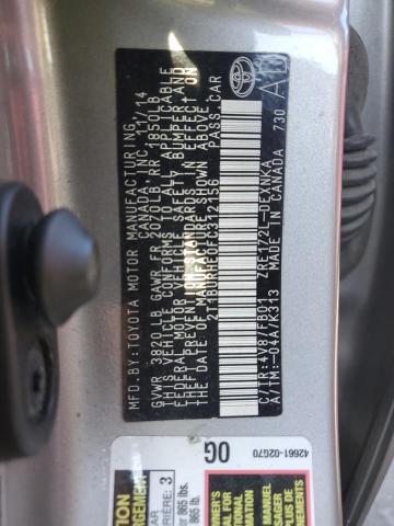 2015 TOYOTA COROLLA L - 2T1BURHE0FC312156