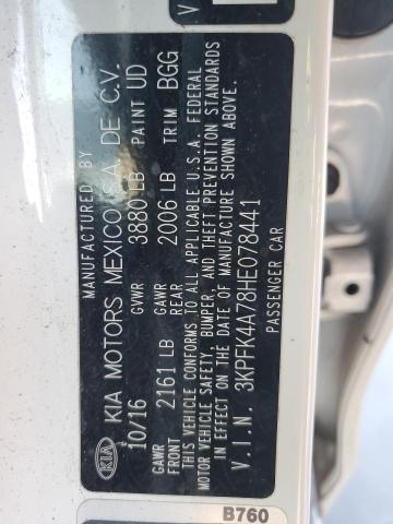 2017 KIA FORTE LX - 3KPFK4A78HE078441