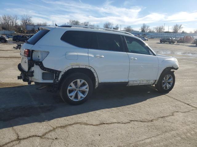 VOLKSWAGEN ATLAS SEL 2018 white  gas 1V2MR2CA5JC526310 photo #4