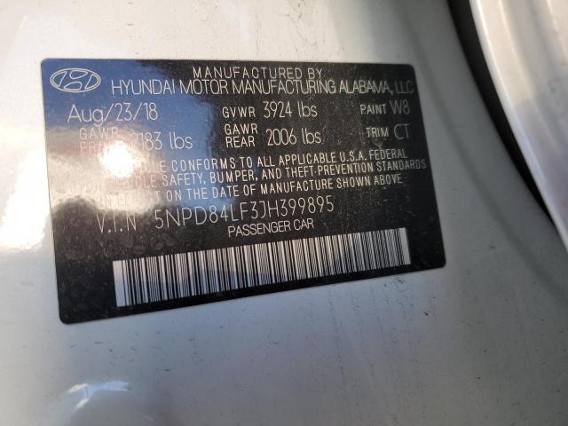 2018 HYUNDAI ELANTRA SE - 5NPD84LF3JH399895