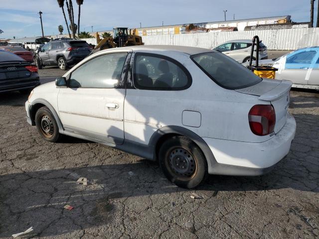 TOYOTA ECHO 2000 white  gas JTDAT1230Y5013838 photo #3