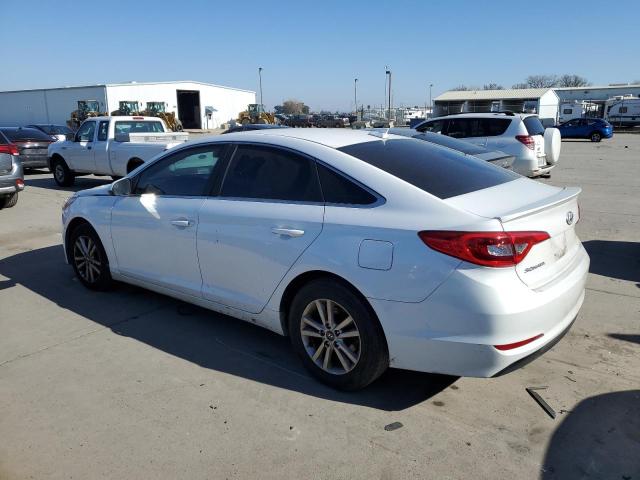 HYUNDAI SONATA SE 2017 white sedan 4d gas 5NPE24AF4HH560399 photo #3