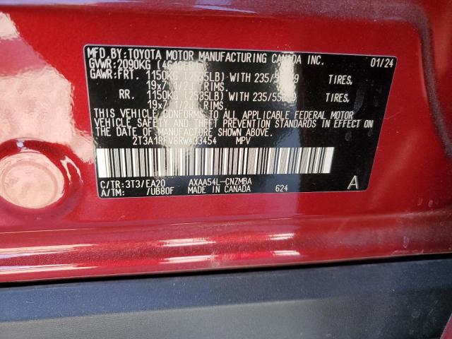 2024 TOYOTA RAV4 XLE P - 2T3A1RFV8RW433454