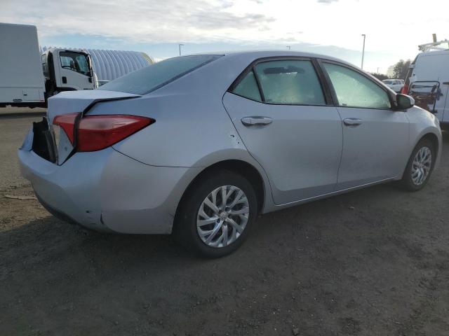 TOYOTA COROLLA L 2019 silver  gas 2T1BURHE1KC247036 photo #4