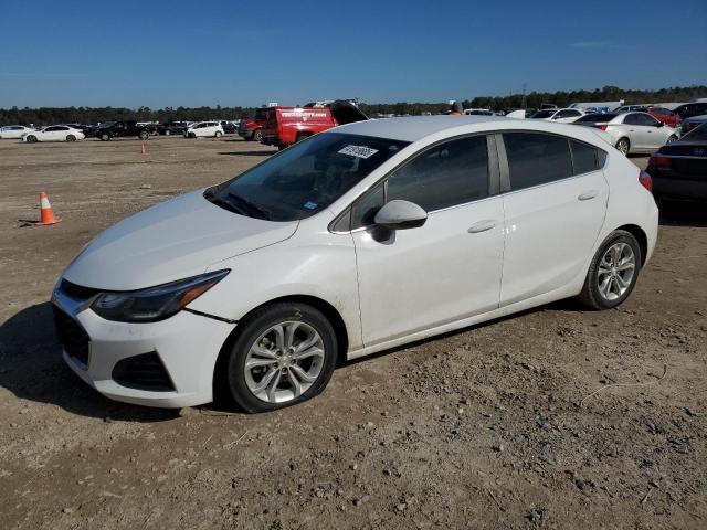 CHEVROLET CRUZE LT 2019 white  gas 3G1BE6SM9KS532011 photo #1