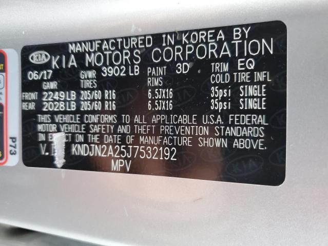 2018 KIA SOUL - KNDJN2A25J7532192