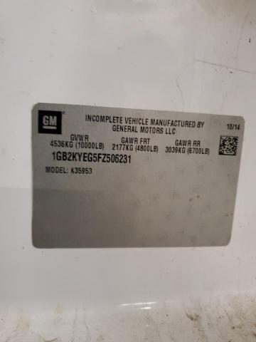 2015 CHEVROLET 3500 1GB2KYEG5FZ506231