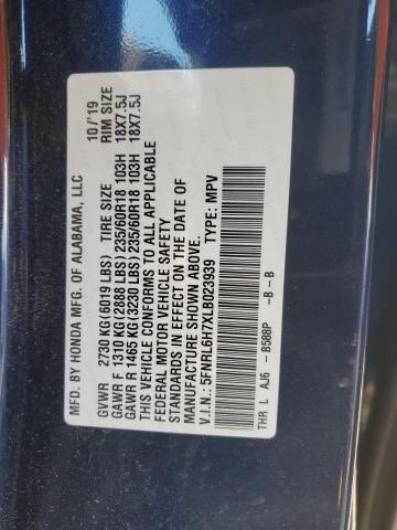 2020 HONDA ODYSSEY EX - 5FNRL6H7XLB023939
