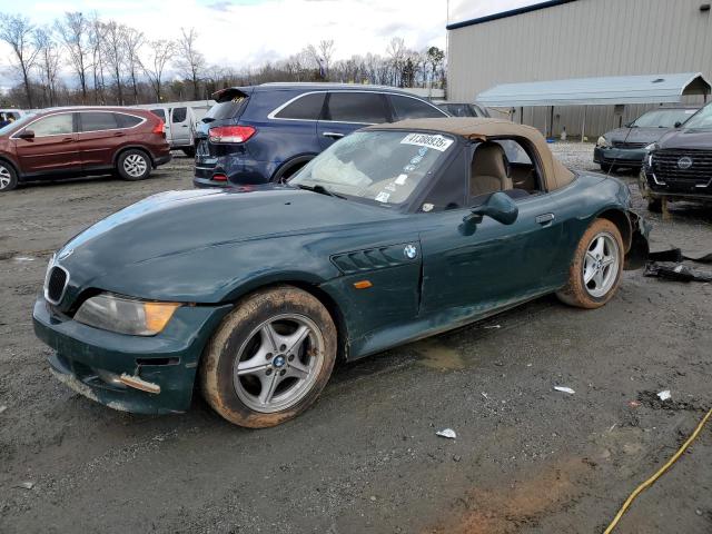 BMW Z3 1.9 1996 green converti gas 4USCH7329TLB71714 photo #1