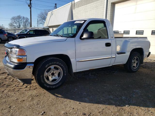 GMC NEW SIERRA 2000 white  gas 1GTEC14W3YZ347279 photo #1