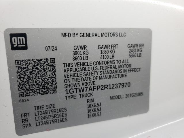 2024 GMC SAVANA G25 1GTW7AFP2R1237970