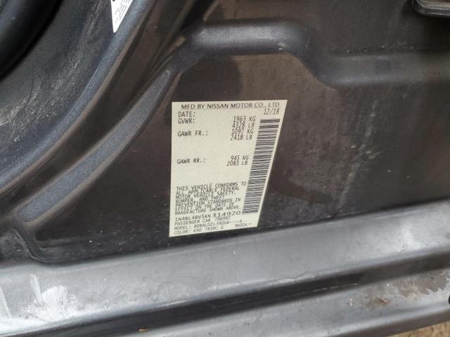 2019 NISSAN ALTIMA S - 1N4BL4BV5KN314920