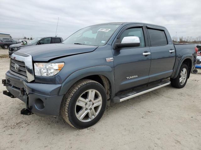 TOYOTA TUNDRA CRE 2008 gray  gas 5TFEV58118X067128 photo #1