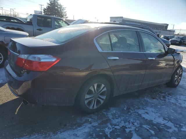 HONDA ACCORD LX 2015 burgundy sedan 4d gas 1HGCR2F34FA223825 photo #4