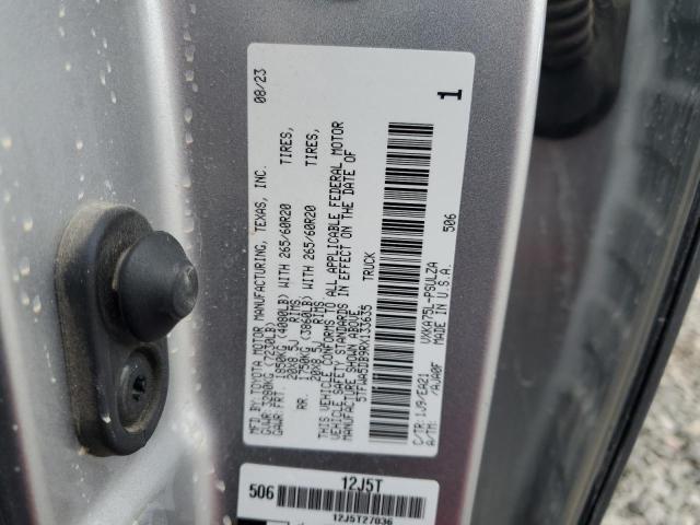 2024 TOYOTA TUNDRA CRE - 5TFWA5DB9RX133635
