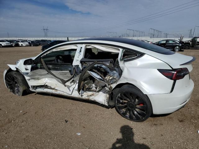 Vin: 5yj3e1ec6pf627644, lot: 43282035, tesla model 3 20232