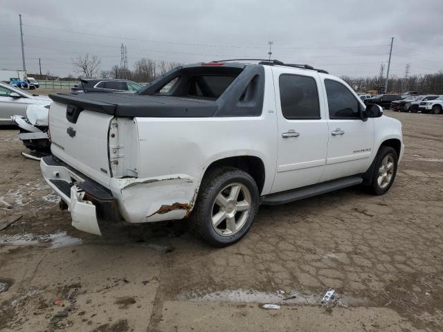 CHEVROLET AVALANCHE 2008 white  flexible fuel 3GNFK12358G129724 photo #4