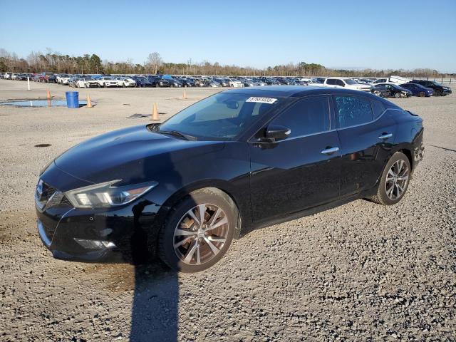 NISSAN MAXIMA 3.5 2016 black  gas 1N4AA6AP3GC438378 photo #1