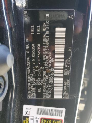 2021 TOYOTA HIGHLANDER - 5TDLZRAH2MS034228