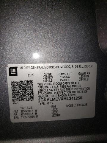2021 GMC TERRAIN SL 3GKALMEVXML341250