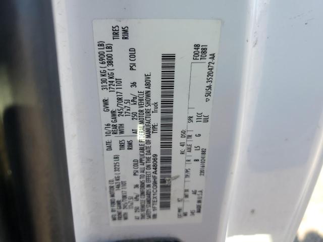 2017 FORD F150 SUPER - 1FTEX1CG9HFA48069