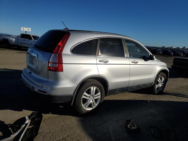 HONDA CR-V EXL 2010 silver  gas 5J6RE4H79AL051072 photo #4