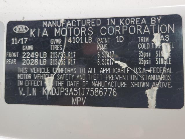 KNDJP3A51J7586776 2018 KIA SOUL