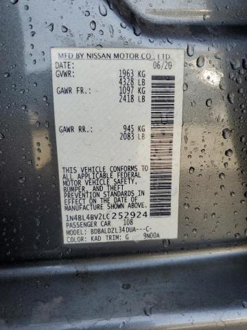 2020 NISSAN ALTIMA S - 1N4BL4BV2LC252924