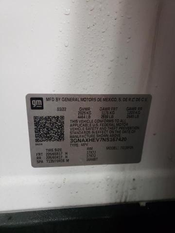 2022 CHEVROLET EQUINOX LS - 3GNAXHEV7NS167420