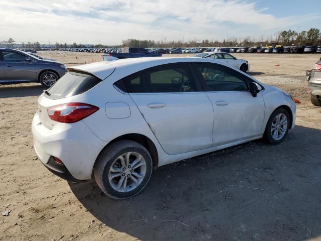 CHEVROLET CRUZE LT 2019 white  gas 3G1BE6SM9KS532011 photo #4