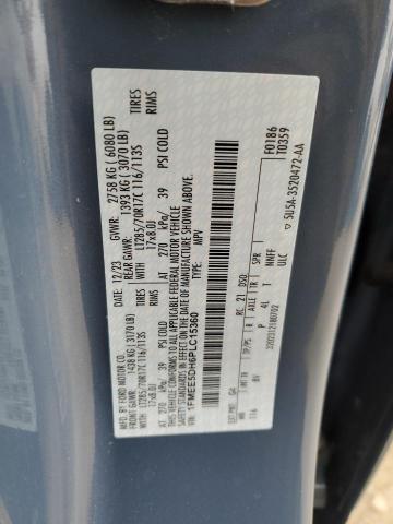 2023 FORD BRONCO BAS - 1FMEE5DH6PLC15360