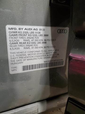 2023 AUDI Q3 PREMIUM - WA1EEDF36P1033390