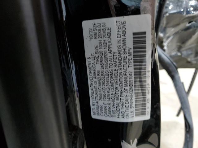 2022 HONDA PILOT SPOR 5FNYF6H32NB091042