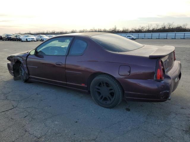 CHEVROLET MONTE CARL 2003 red  gas 2G1WX12K639210647 photo #3