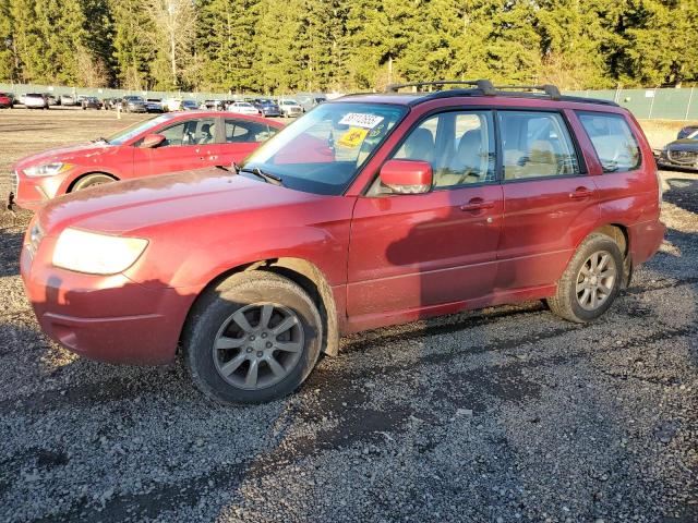 SUBARU FORESTER 2 2007 red  gas JF1SG65677H712012 photo #1