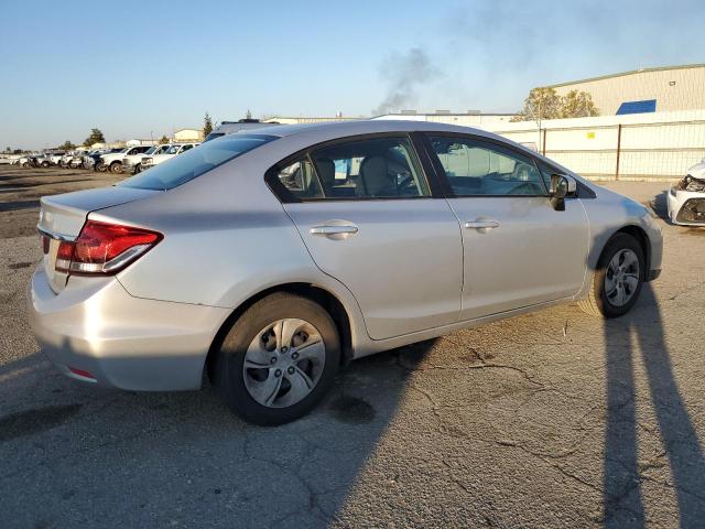 HONDA CIVIC LX 2014 silver  gas 19XFB2F53EE231282 photo #4