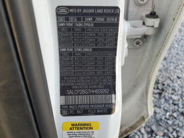 2017 LAND ROVER DISCOVERY SALCP2BG7HH659262