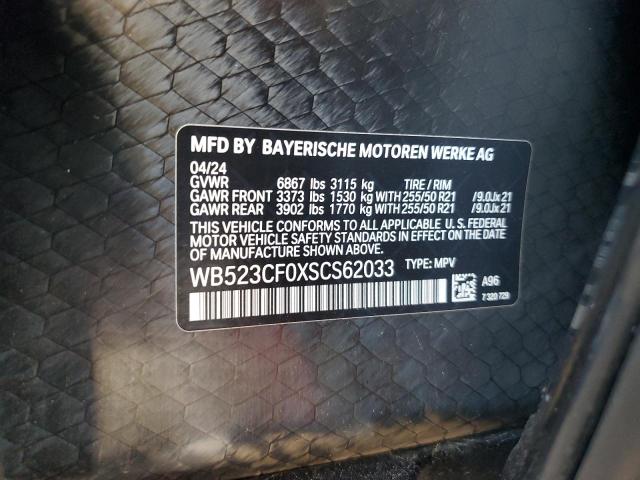 2025 BMW IX XDRIVE5 WB523CF0XSCS62033