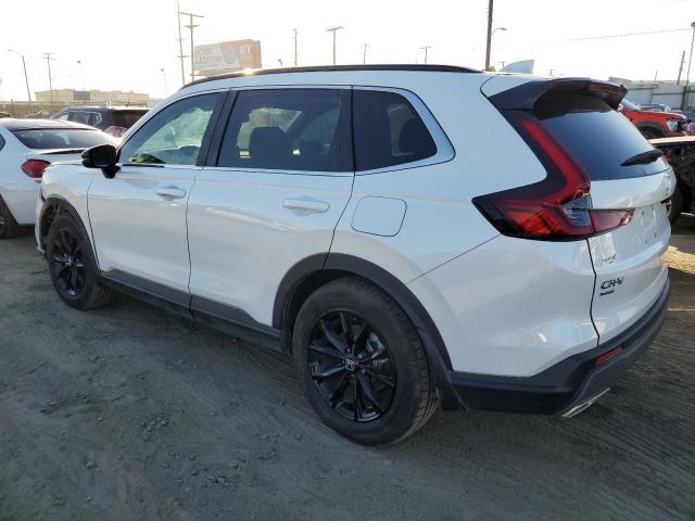 HONDA CR-V SPORT 2024 white  hybrid engine 7FARS5H58RE010499 photo #3