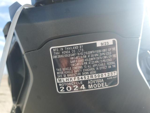 2024 HONDA ADV160 A MLHKF5452R5001237